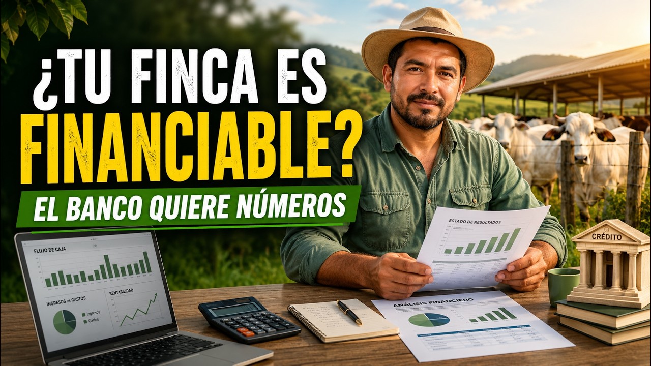 Cómo presentar tu finca ante un banco con números reales