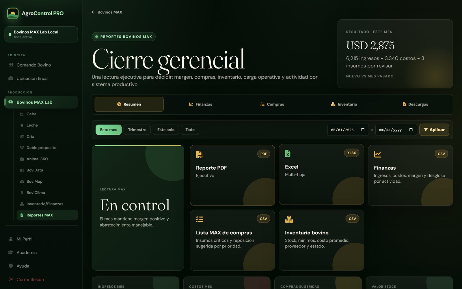 Reportes world-class